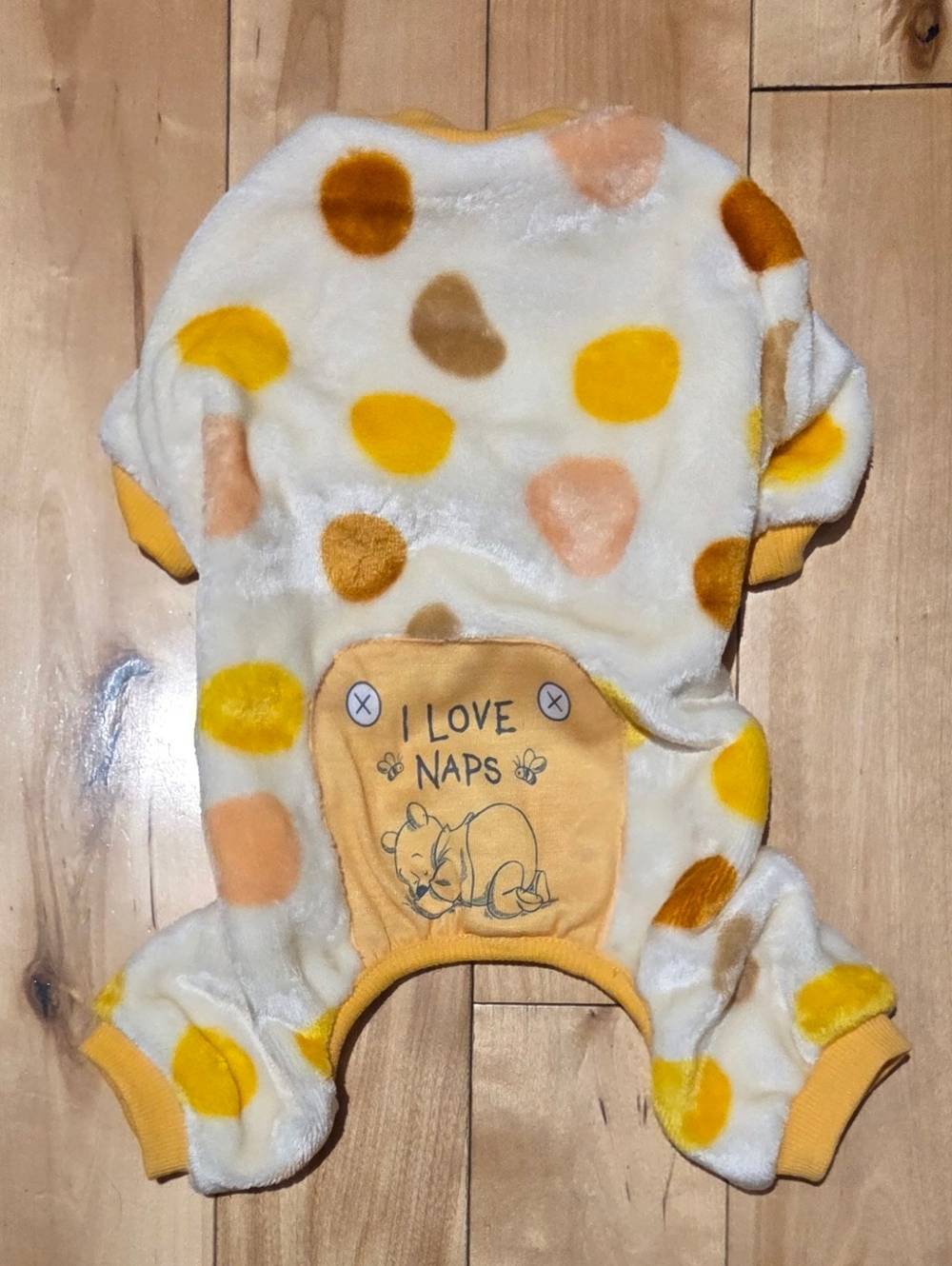 NEW Chewy Winnie The Pooh Fleece Dog Pajamas (S)